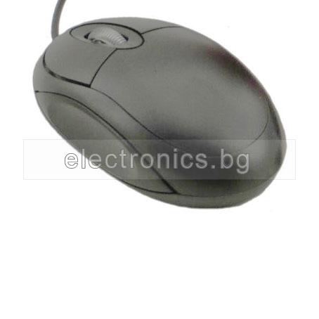 Оптична мишка TM-Budget, USB, черна