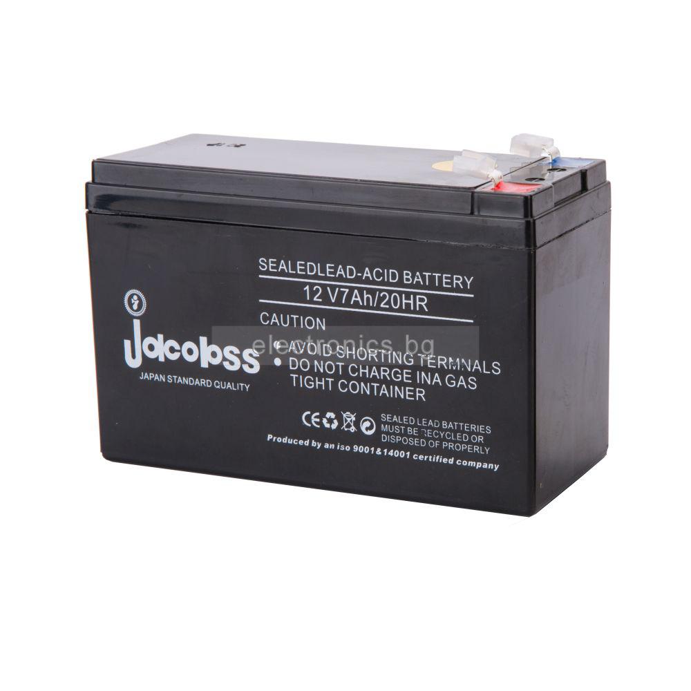 Батерия 12V 7AH Jacobss