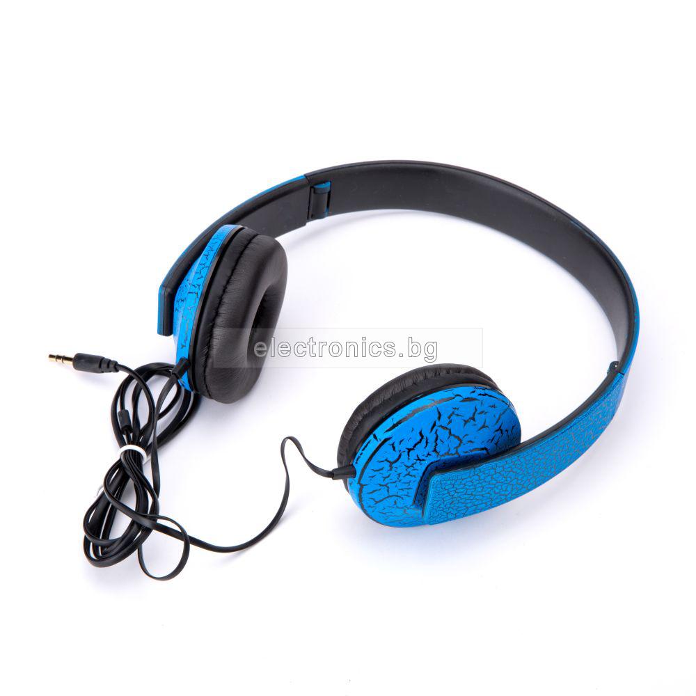 Слушалки IG-8006 Blue