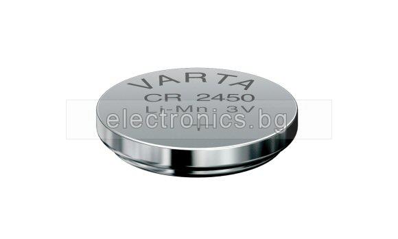Батерия CR2450 VARTA – 1бр.
