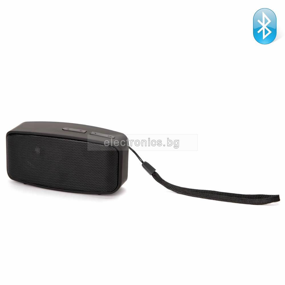 Bluetooth колонка N10, FM радио, литиево-йонна батерия, слот за USB, micro SD CARD/AUX, черна