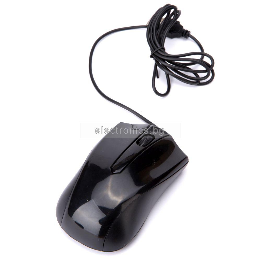 USB Оптична мишка JW1093, черна