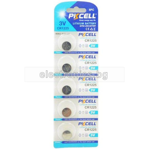 Батерия CR1225 PKCELL – 1бр.