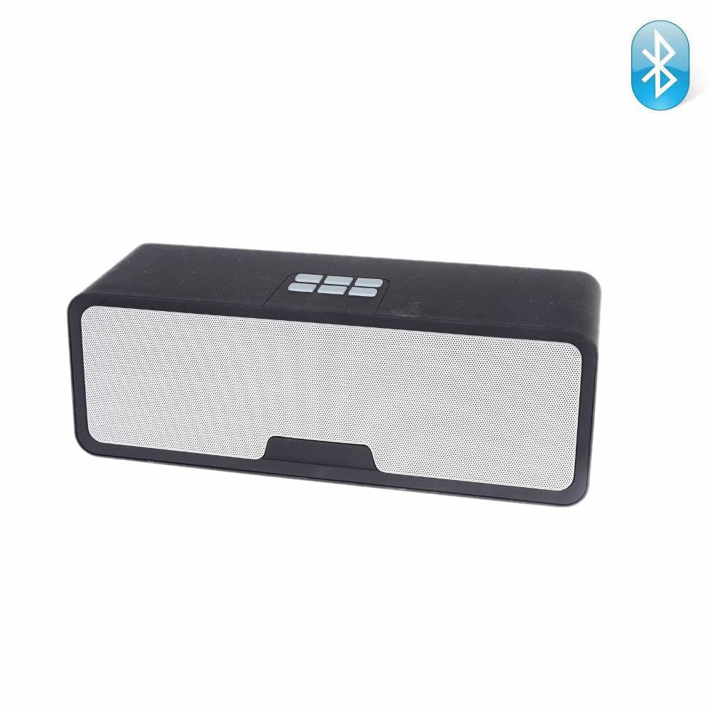 Bluetooth колонка TS360, FM радио, литиево-йонна батерия, слот за USB/micro SD CARD/AUX, черна