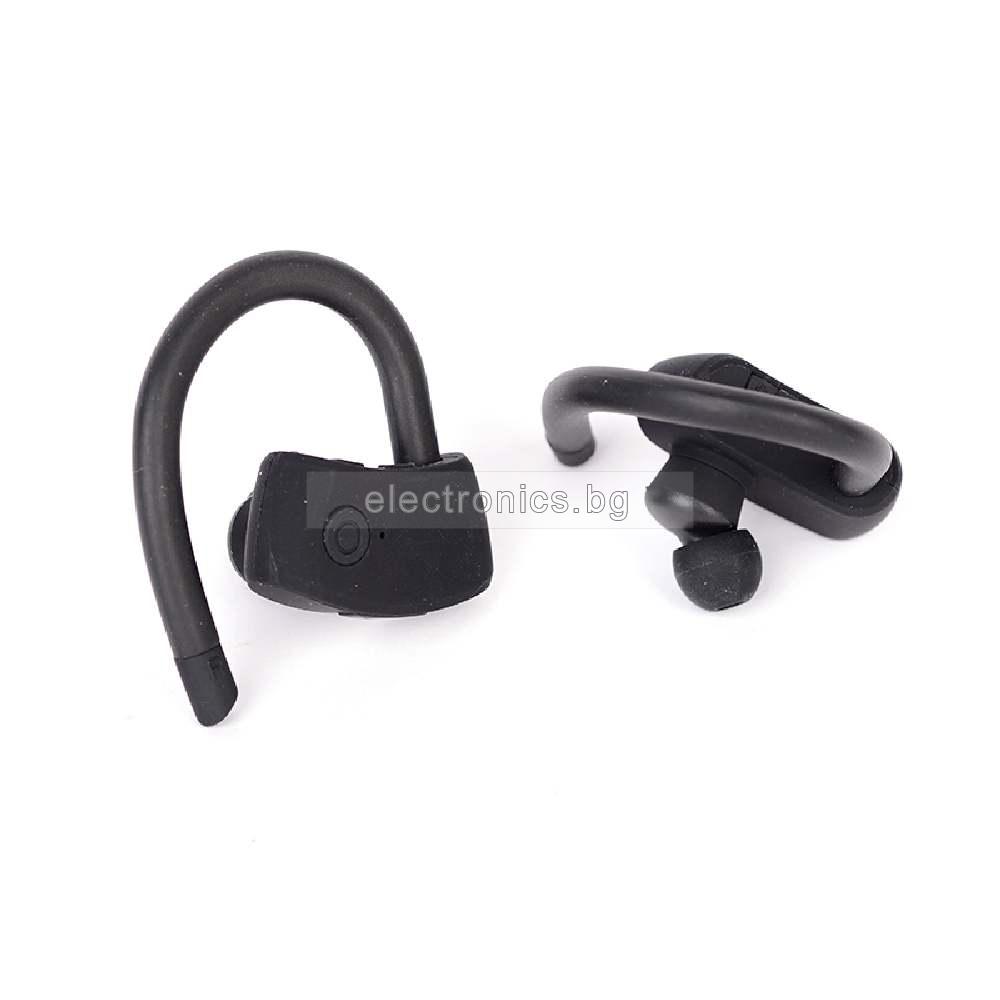 Безжични слушалки LS-501, Bluetooth, Handsfree, микрофон, Черни