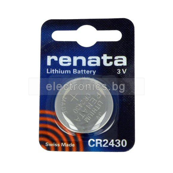 Батерия CR2430 RENATA – 1бр.
