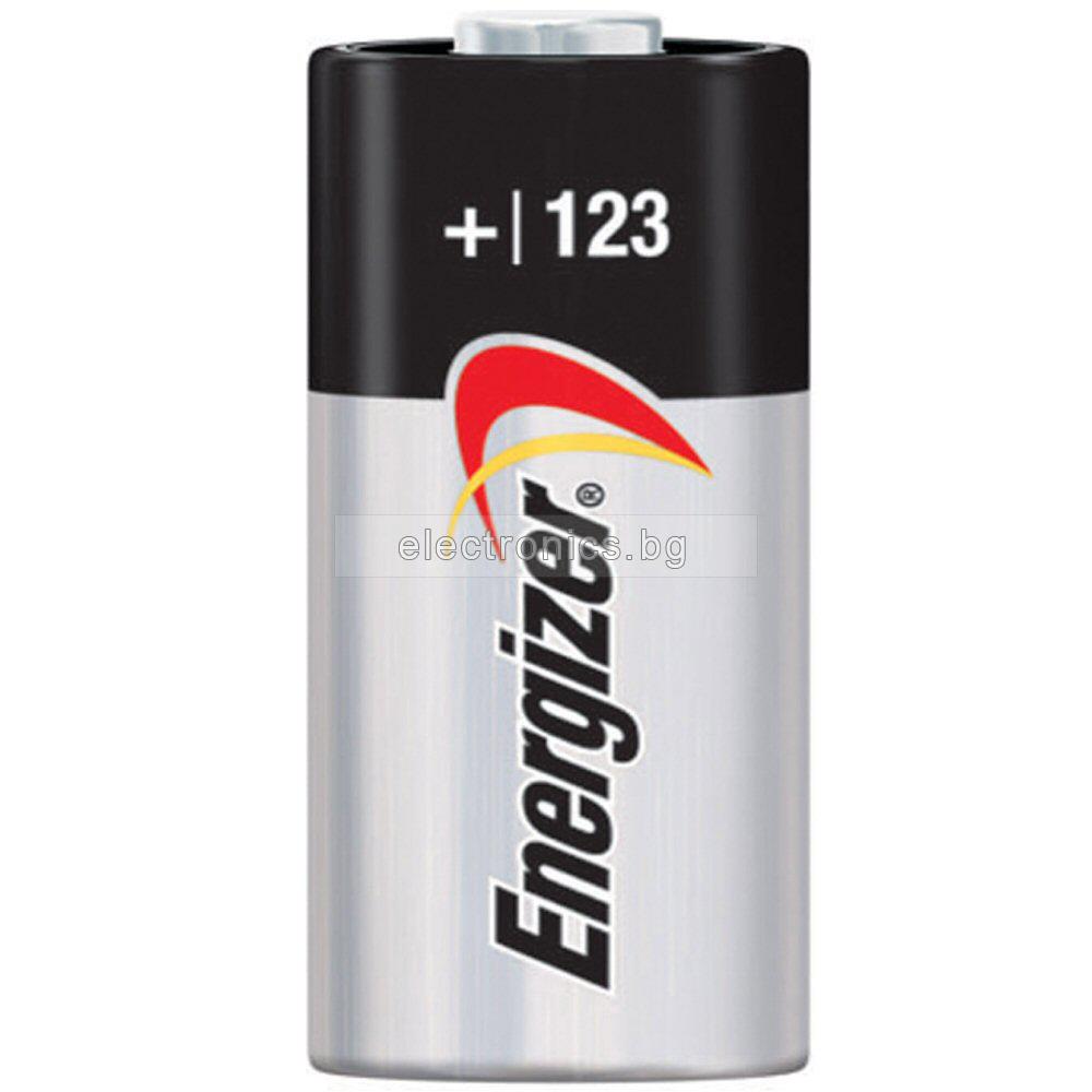 Батерия CR123A 3V ENERGIZER