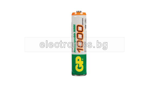 Акумулаторна батерия AAA/R3 1.2V 1000mAh GP - 1бр.