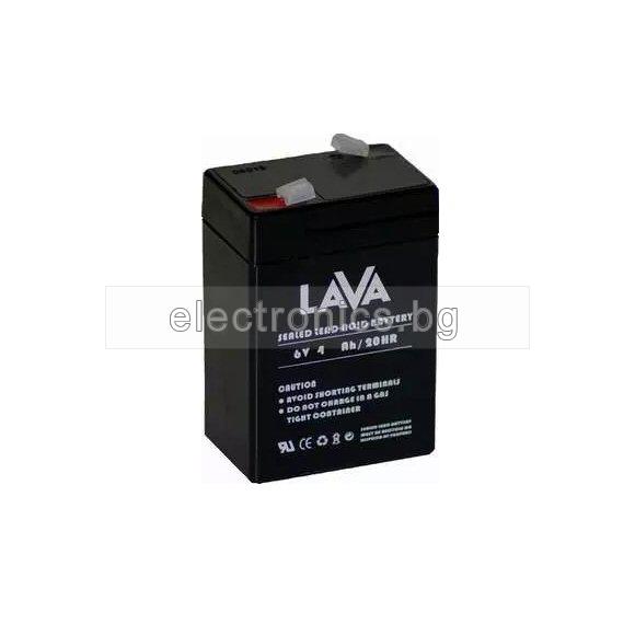 Батерия /акумулатор/ 6V 4AH LAVA