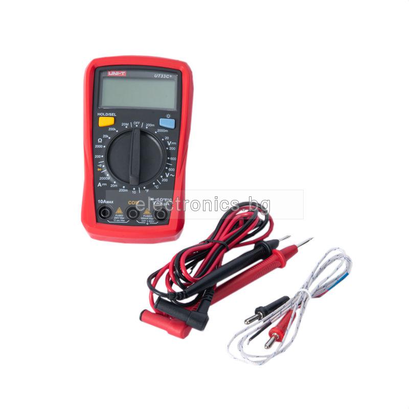 Мултимер Мултицет UT33C+ MULTIMETER
