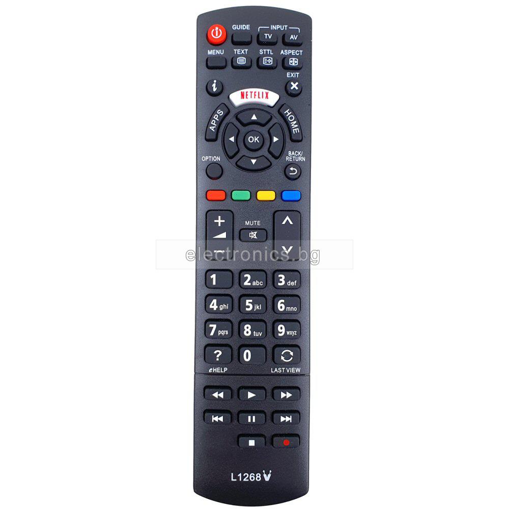 Дистанционно управление RC PANASONIC L1268V UNI заместител