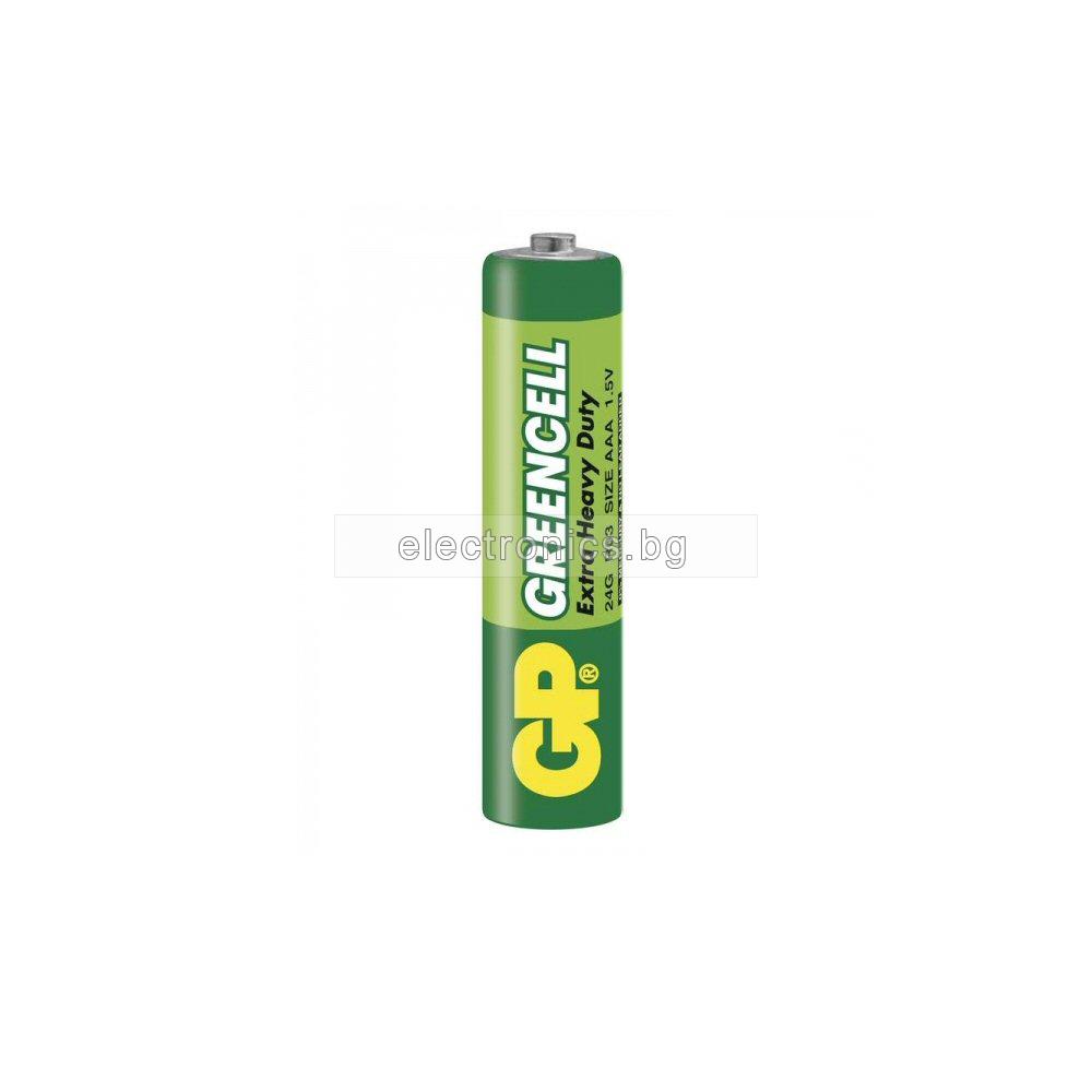 Батерия AAA/R03 1.5V zinc chlorid GP - 1бр.
