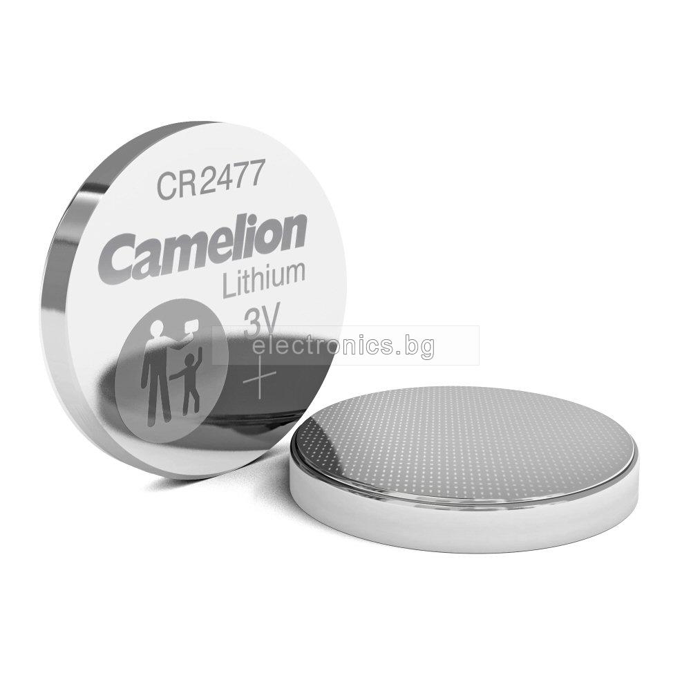 Батерия CR2477 CAMELION - цена за 1бр. батерия