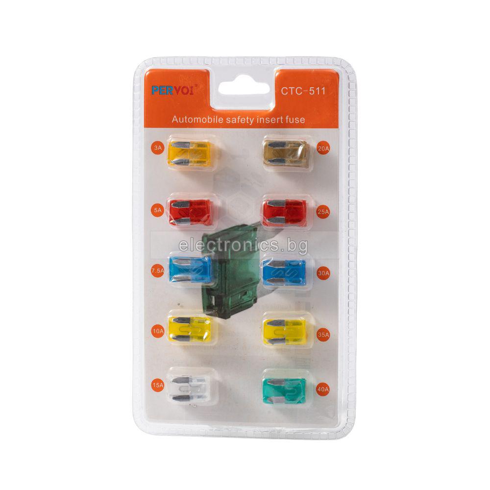 Бушон CAR-FUSE F-307 KIT CTC-511