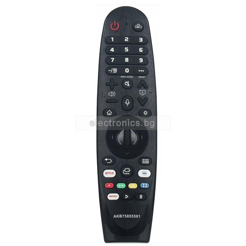 Дистанционно управление RC LG AKB75855501 SMART TV заместител