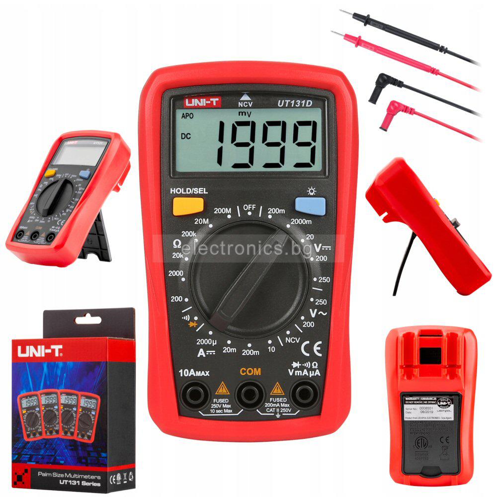 Мултимер Мултицет UT131D UNI-T