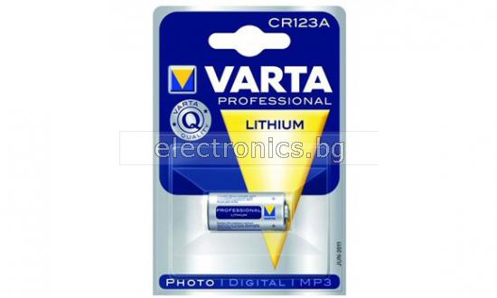 Батерия CR123A 3V VARTA