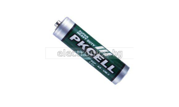 Батерия AA/R06 1.5V zinc chlorid PKCELL - 1бр.