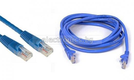 LAN Кабел UTP PATCH, с конектори RJ45, 10 метра