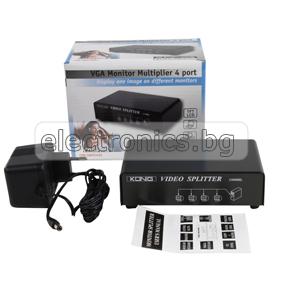 VGA сплитер 1 към 4
