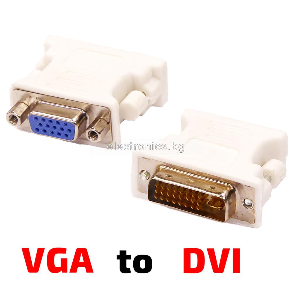 Конектор VGA/Ж-DVI-I/М