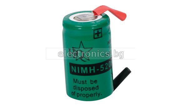 Aкумулаторна батерия HQ, NIMH-520RS, 1.2V, 1000mAh