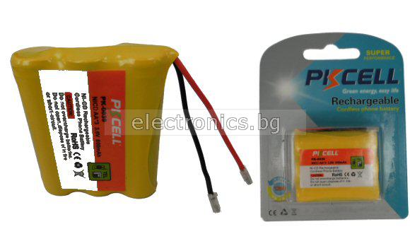 Акумулаторна батерия PK-0039 3*AA 3.6V 800mAh PKCELL