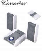 Портативни колонки THUNDER THS-M208A, подходящи за MP3 и iPod, PC, 2x2W (RMS), 8 Ohm, бели