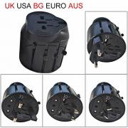 Универсален Преходник UK USA EURO AUS BG shteker multi ADAPTOR, покриващ всички стандарти в света от една към друга страна
