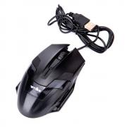USB Оптична мишка 1600dpi WB17, черна