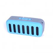 Bluetooth колонка NR-2013, Bluetooth, FM радио, AUX, micro SD Card, Сив/Син