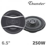 Комплект Авто Говорители 6.5 инча, 16.5 см, THUNDER TCS-6518 Четирилентови, 2 броя, 4 Ohm, 250W