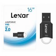 USB Флаш Памет JUMPDRIVE V40 LEXAR Flash Drive, 16 GB, USB