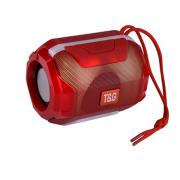 Bluetooth колонка TG-162, FM радио, литиево-йонна батерия, слот за USB, TF CARD, Червен