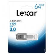USB Флаш Памет V100 LEXAR JUMPDRIVE Flash Drive, 64 GB, USB 3.0 Флашка