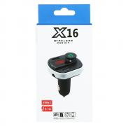 FM Трансмитер X16, букса за автозапалка, Bluetooth, micro SD, USB