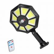 LED Соларна лампа със сензор за движение ZB-168B Със слънчево зареждане, дистанционно управление