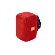 Bluetooth колонка TG-339, FM радио, литиево-йонна батерия, слот за USB, TF CARD, Червен