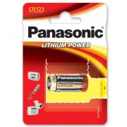 Батерия CR123A 3V PANASONIC - цена за 1бр. батерия