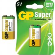 Алкална батерия 9V GP - цена за 1бр. батерия