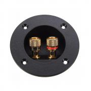 Конектор F-390G, двоен терминал за говорители, за монтаж к