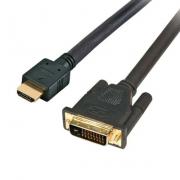 Кабел HDMI-DVI-D, 1.5 метра