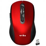 Безжична мишка WIRELESS RF-2836B, червен
