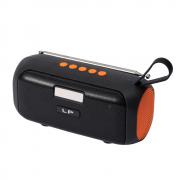 Bluetooth колонка LP-V79, TWS, Фенер, Дисплей, FM радио, литиево-йонна батерия, слот за USB/micro SD CARD, оранжева