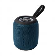 Bluetooth колонка HF-F105, FM радио, RGB LED осветление, литиево-йонна батерия, слот за USB/micro SD CARD, синя