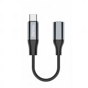 Преходник Type C към 3.5mm жак женски YOURZ MU1, черен