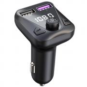 FM Трансмитер C43, букса за автозапалка, Bluetooth, USB