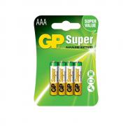 Алкална батерия AAA/R03 1.5V GP - цена за 1бр. батерия