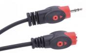 Аудио кабел удължител Stereo Jack 3.5mm мъжки - 3.5mm женски, HQ, 2 метра
