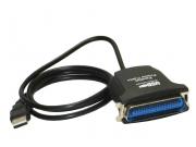 Кабел USB to LPT 36pin, 1 метър